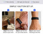 KELVO Band: Silent Wrist Alarm