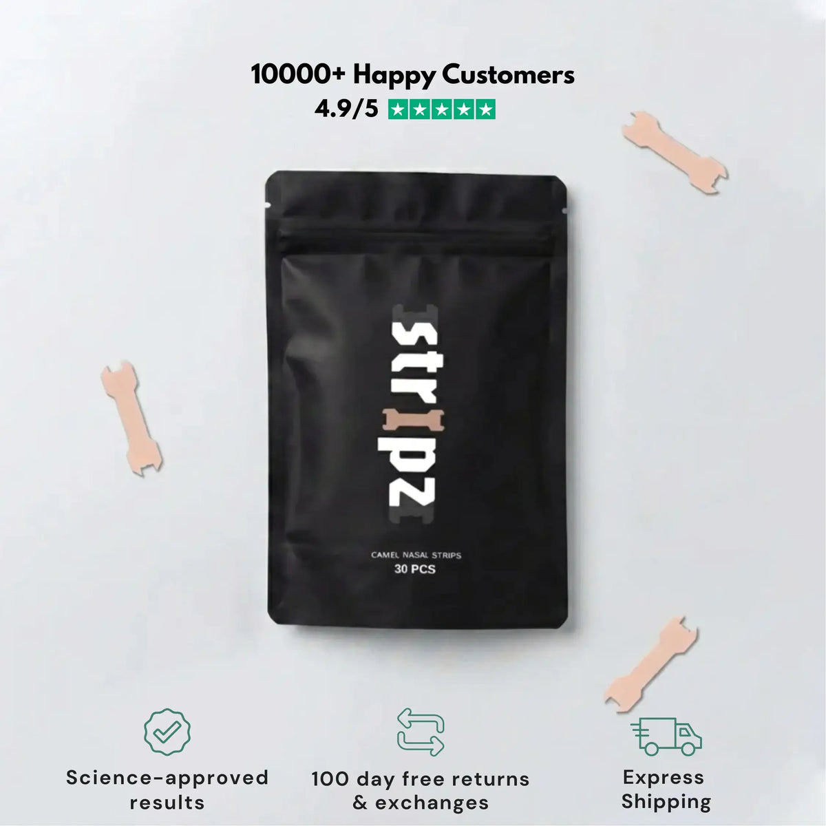 KELVO x STRIPZ Nasal Strips
