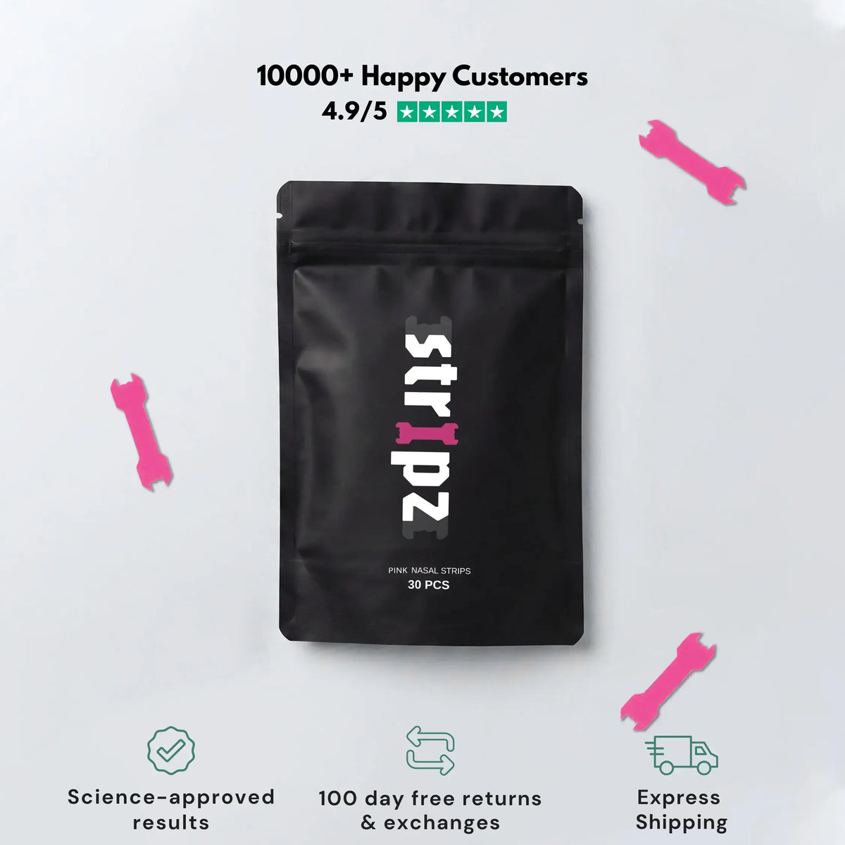 KELVO x STRIPZ Nasal Strips
